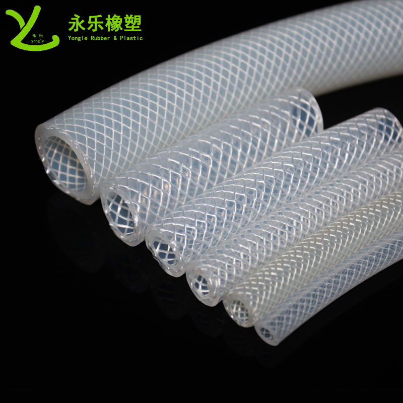 復(fù)合編織硅膠管，制氧機(jī)編織硅膠管，鉑金編織硅膠管