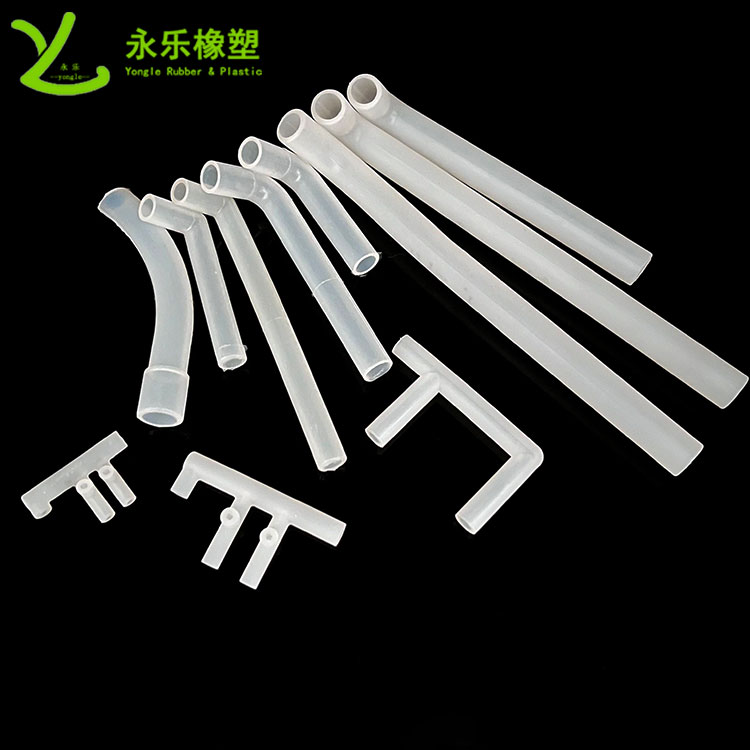 醫(yī)用硅膠彎管，模壓硅膠彎管，血氧儀硅膠彎管