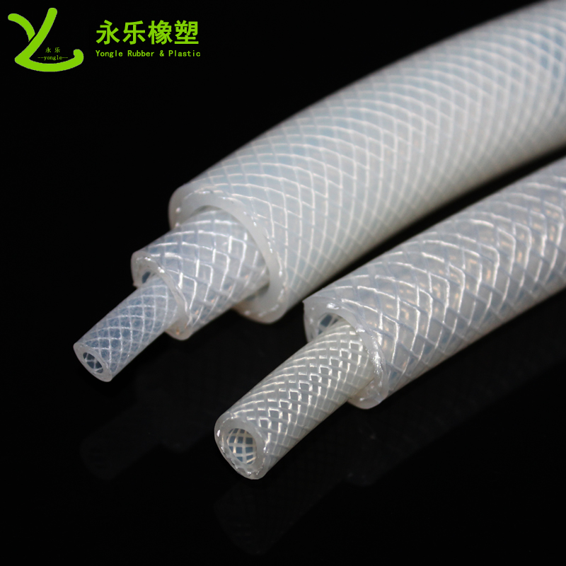 復(fù)合編織硅膠管，制氧機(jī)編織硅膠管，鉑金編織硅膠管
