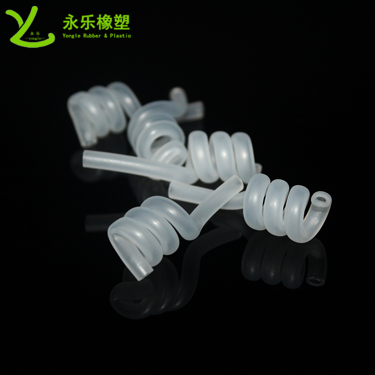 硅膠吸管，螺旋硅膠管，食品級(jí)硅膠管