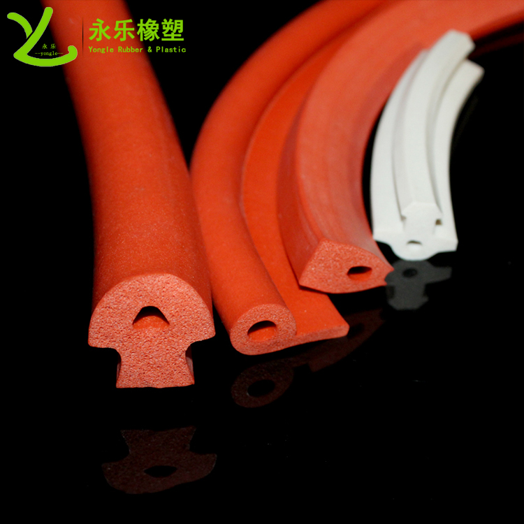 耐高溫發(fā)泡硅膠條，阻燃發(fā)泡硅膠條，細(xì)孔硅膠發(fā)泡條