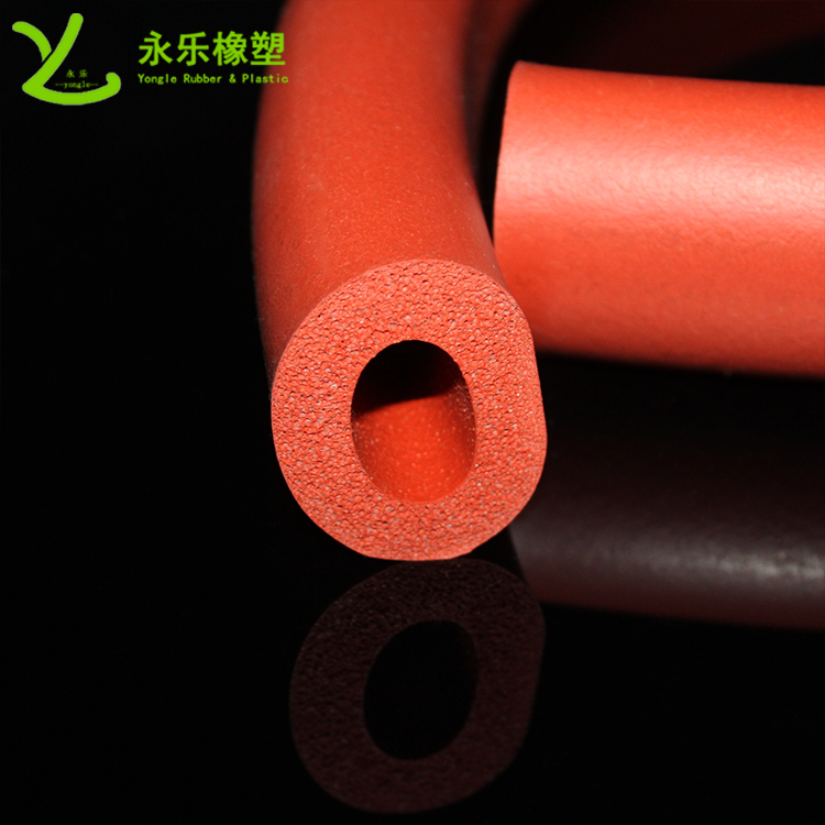 發(fā)泡硅膠管，耐高溫發(fā)泡硅膠管，阻燃硅膠發(fā)泡管，硅膠發(fā)泡管