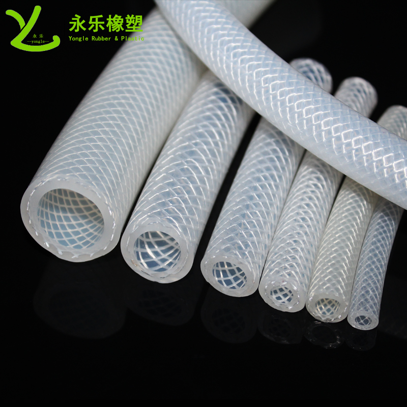 復(fù)合編織硅膠管，制氧機(jī)編織硅膠管，鉑金編織硅膠管