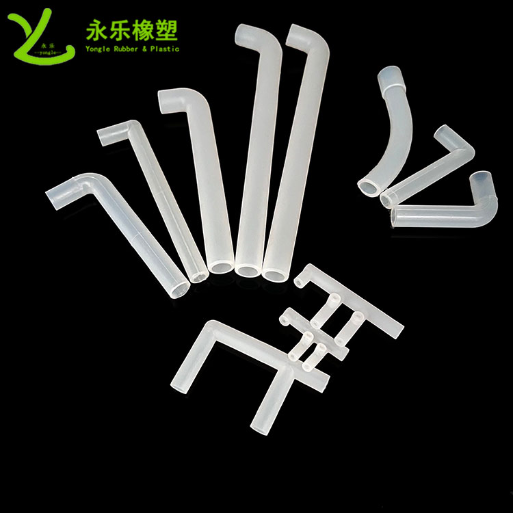 醫(yī)用硅膠彎管，模壓硅膠彎管，血氧儀硅膠彎管