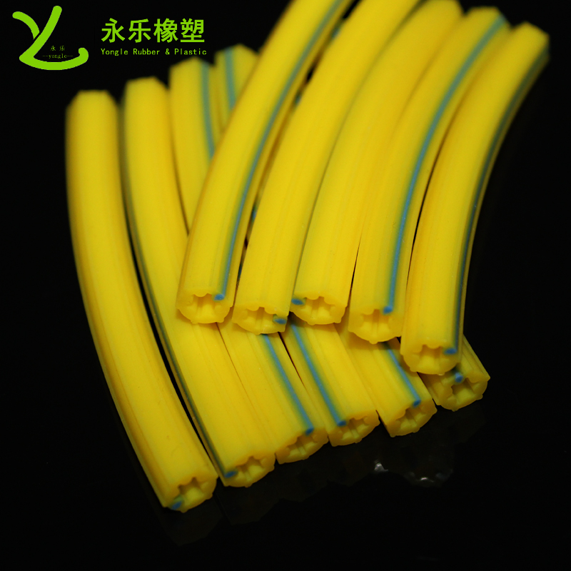 濱海新梅花雙色引流硅膠管_醫(yī)療顯影硅膠管_腹腔引流硅膠管