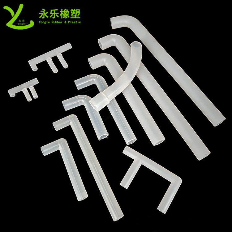 醫(yī)用硅膠彎管，模壓硅膠彎管，血氧儀硅膠彎管