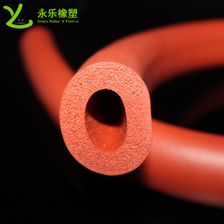 發(fā)泡硅膠管，耐高溫發(fā)泡硅膠管，阻燃硅膠發(fā)泡管，硅膠發(fā)泡管