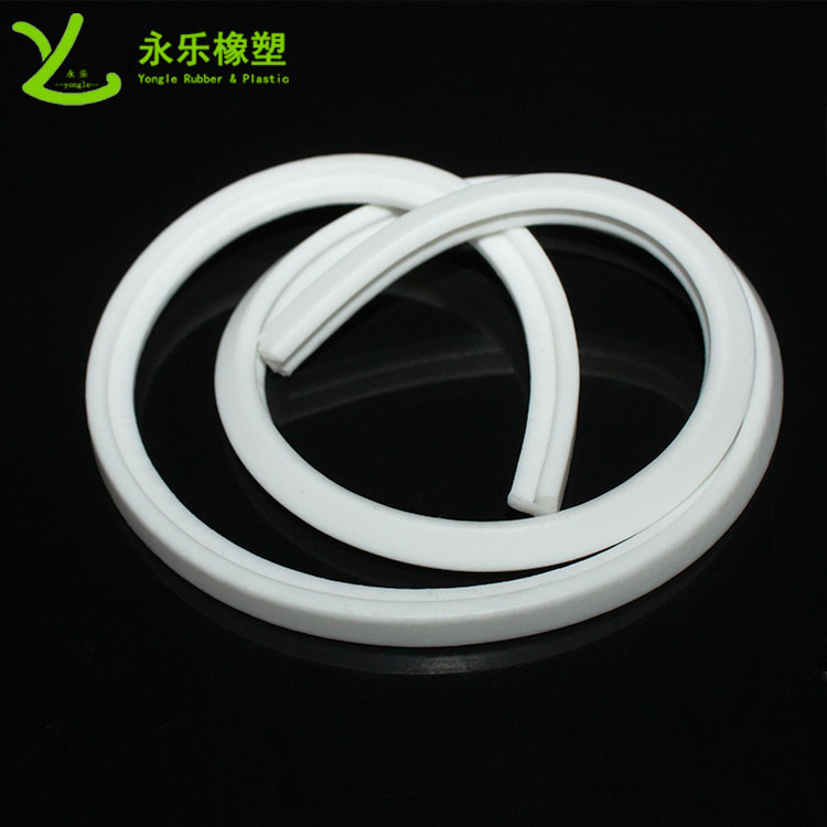寧河泛光燈發(fā)泡硅膠條，阻燃發(fā)泡密封條，耐高溫硅膠發(fā)泡條