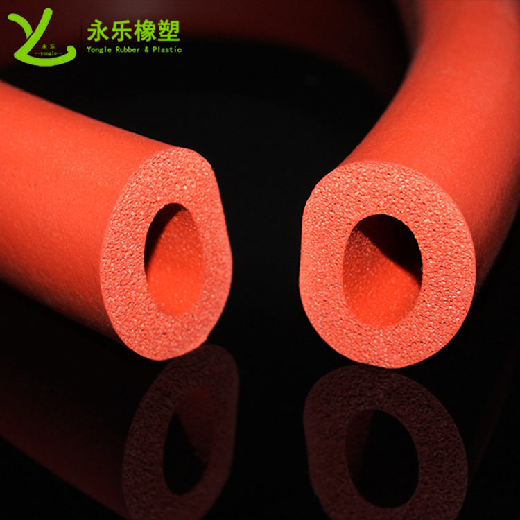 發(fā)泡硅膠管，耐高溫發(fā)泡硅膠管，阻燃硅膠發(fā)泡管，硅膠發(fā)泡管